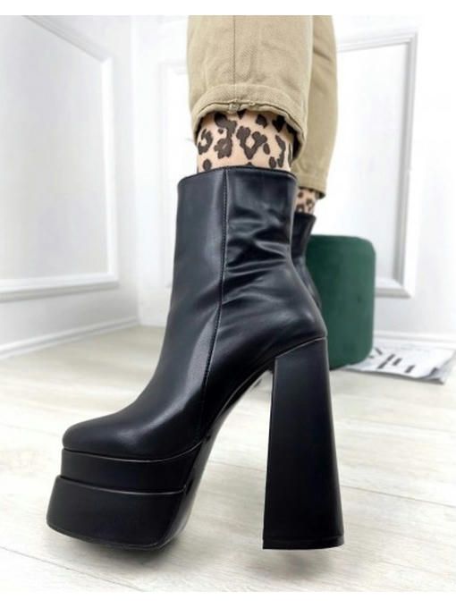 Ботильоны на высоком каблуке — изображение 4
