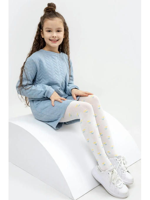 Колготки для девочки из высококачественного хлопка Mark Formelle — изображение 2