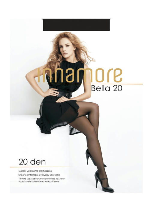Женские тонкие шелковистые колготки 20 ден Innamore