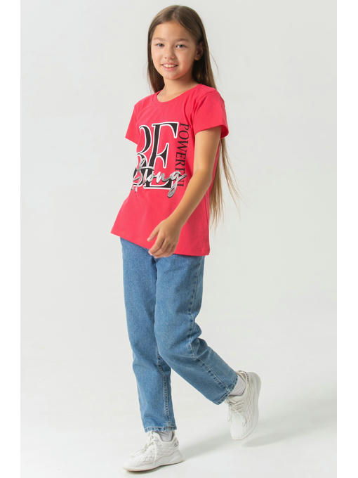 Хлопковая футболка для девочки Bonito — изображение 2