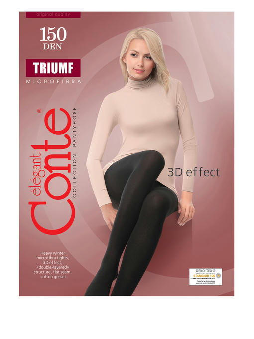Женские плотные колготки 150 ден Conte Elegant — изображение 2