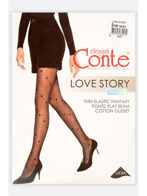 Женские тонкие фантазийные колготки 20 ден Conte Elegant — изображение 2