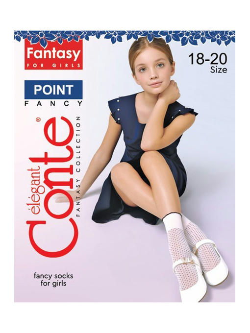 Тонкие эластичные носки для девочки Conte Elegant — изображение 4