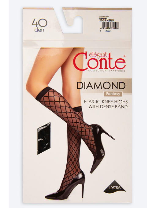 Женские плотные эластичные гольфы 40 ден Conte Elegant — изображение 2