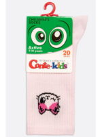 Удлиненные носки из хлопка для девочки Conte-kids
