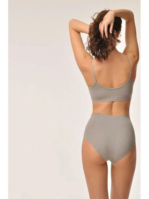 MY Трусы женские CULOTTE RIB (1/100) (туман) — изображение 2
