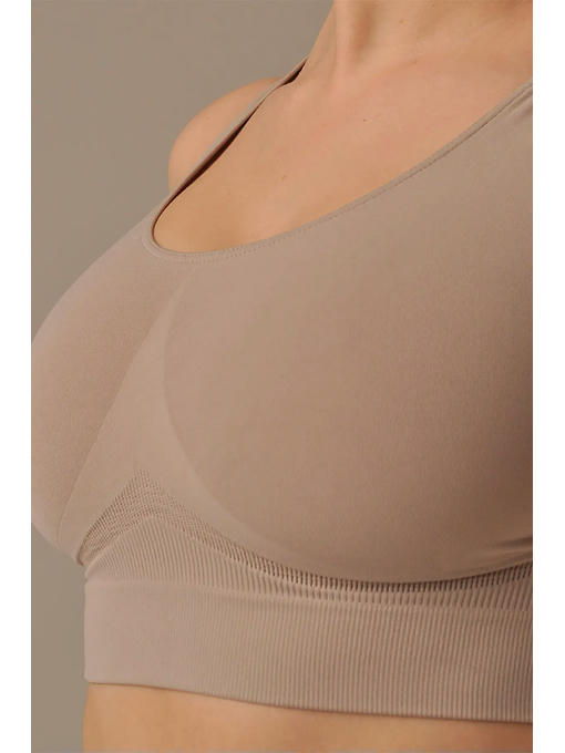 MY Топ женский TOP SHAPER SPALLA LARGA (1/50) (льняной) — изображение 3