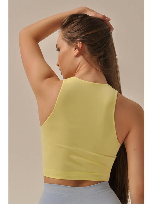 MY Топ женский TOP HALTER NECK (1/50) (банан) — изображение 2