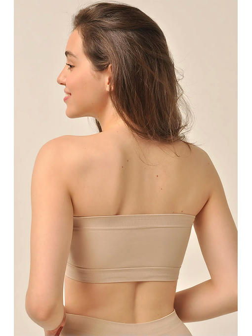 MY Топ женский TOP BANDEAU (1/50) latte (латте кремовый) — изображение 2
