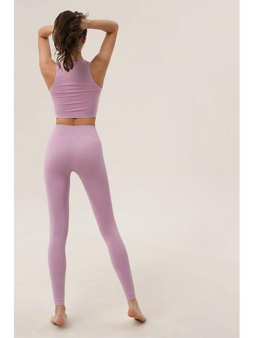 MY леггинсы LEGGINGS HIGH-WAIST (1/50) (сирень) — изображение 3