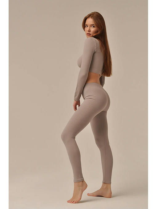 MY Леггинсы LEGGINGS RIB (1/60) (льняной) — изображение 4