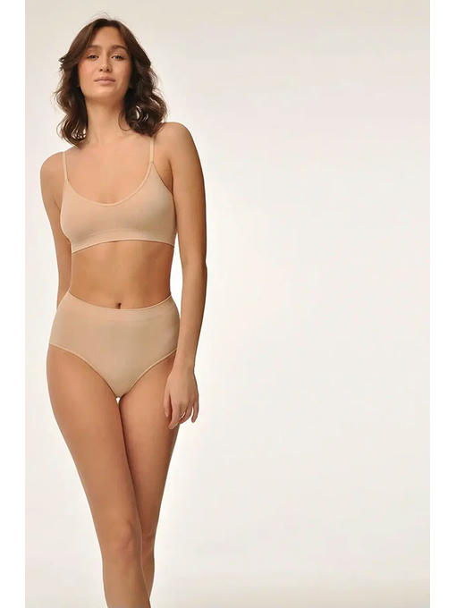MY Трусы женские CULOTTE RIB (1/100) (телесный) — изображение 2
