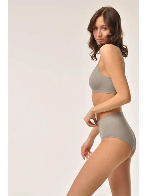 MY Трусы женские CULOTTE RIB (1/100) (туман) — изображение 3