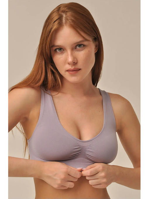 MY Топ женский TOP SPALLA LARGA PUSH UP (1/50) (шторм)