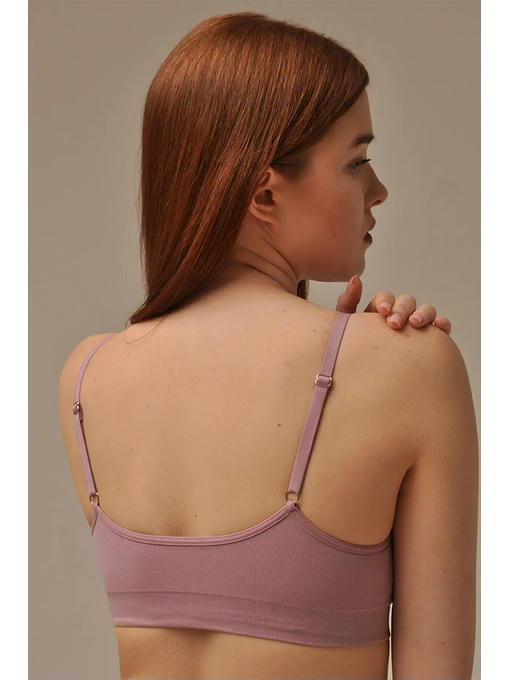 MY Топ женский TOP WITH CUP (1/50) (пыльная роза) — изображение 2