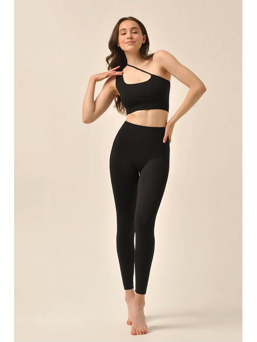 MY Топ женский TOP ONE SHOULDER (1/68) (черный) — изображение 2