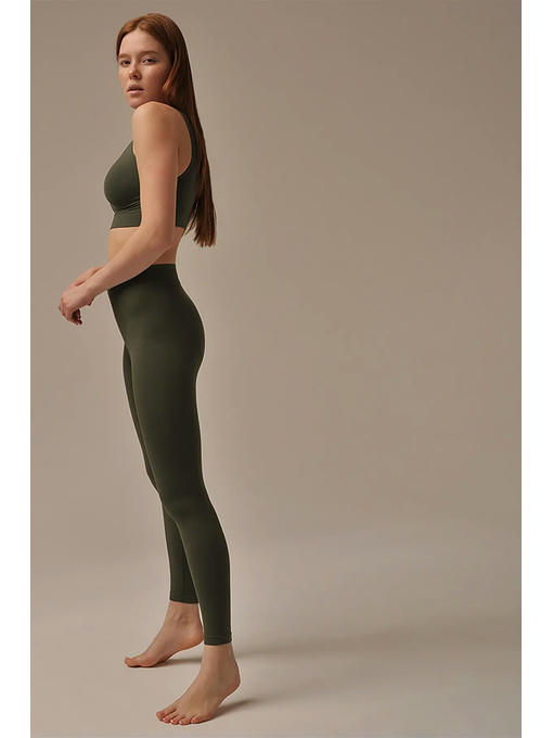 MY леггинсы LEGGINGS PUSH UP (1/68) (оливковый) — изображение 3