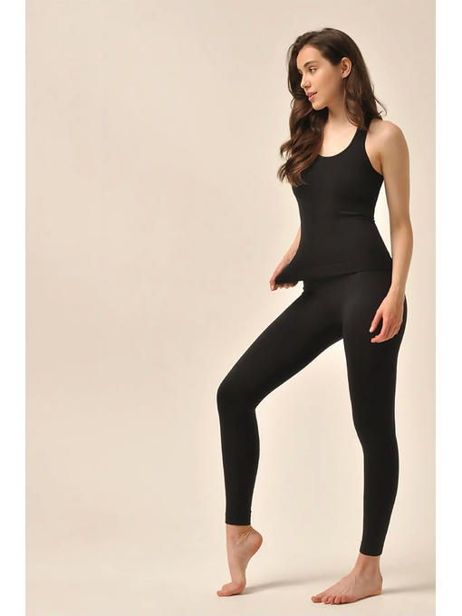 MY леггинсы LEGGINGS HIGH-WAIST (1/50) (черный) — изображение 3