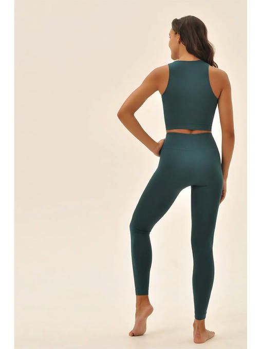 MY леггинсы LEGGINGS HIGH-WAIST (1/50) (изумруд) — изображение 3
