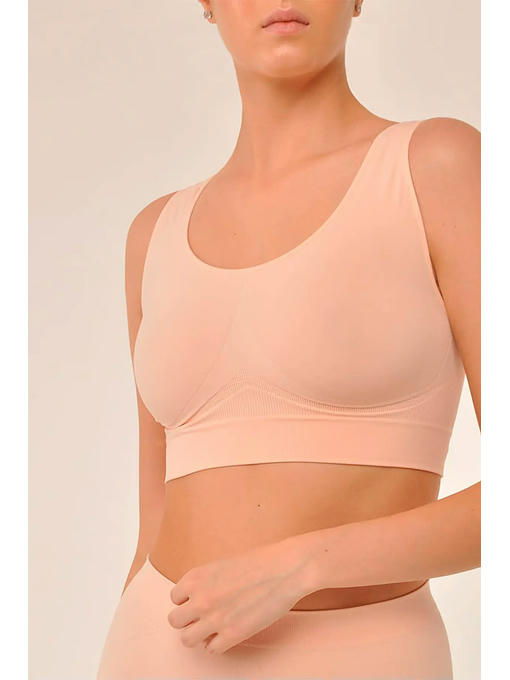 MY Топ женский TOP SHAPER SPALLA LARGA (1/50) (пудровый) — изображение 3