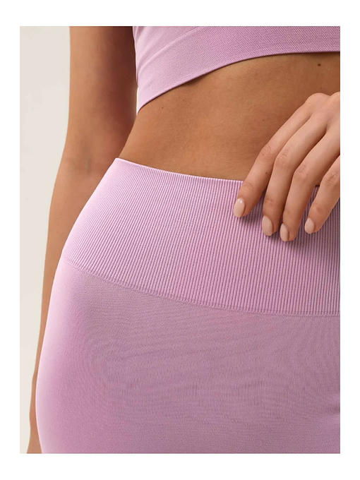 MY леггинсы LEGGINGS HIGH-WAIST (1/50) (сирень) — изображение 4