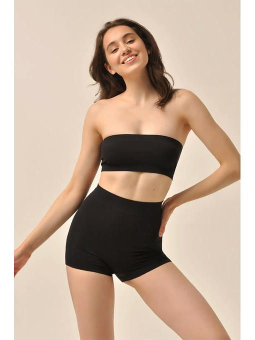 MY Топ женский TOP BANDEAU (1/50) (черный) — изображение 2