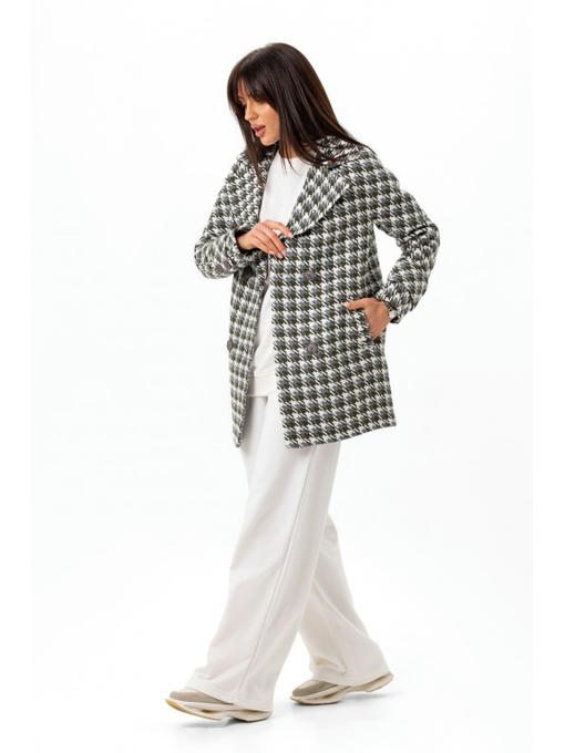 Весеннее полупальто серо-зеленое — изображение 4