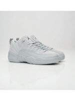 Кроссовки женские Jordan 12 Retro Low Wolf Grey (308305-002)