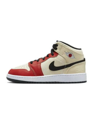 Кроссовки женские Jordan 1 Mid Gs ‘Dunk Contest’ (DV7012-100)