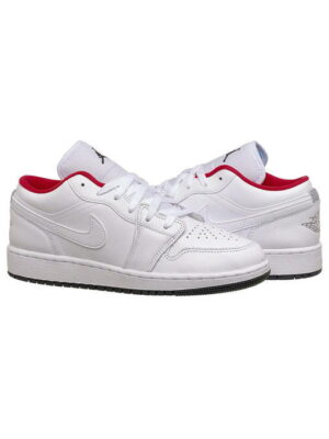 Кроссовки женские Nike 1 'White Gym Red' - 'Mismatched Insoles' (553560-164)