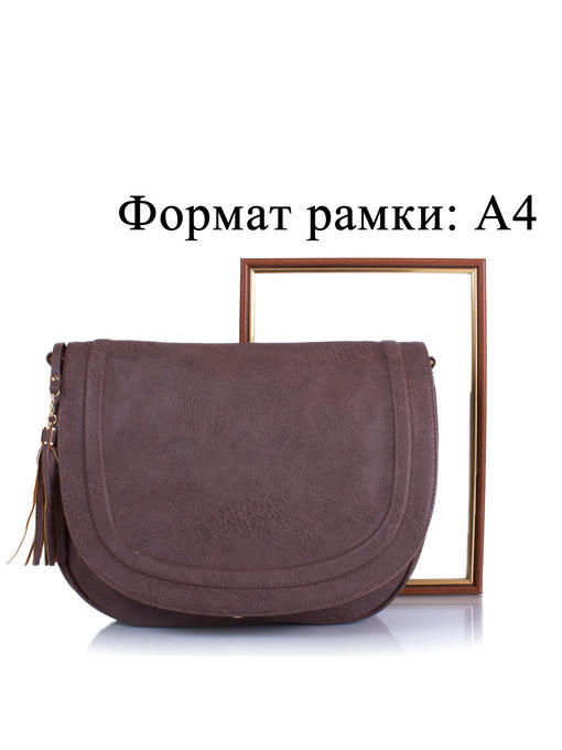Женская сумка-почтальонка из качественного кожезаменителя AMELIE GALANTI — изображение 7