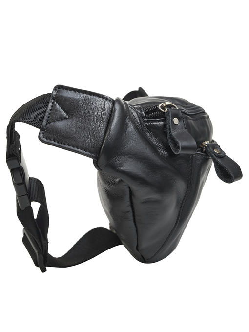 Мужская кожаная поясная сумка BUFFALO BAGS — изображение 4