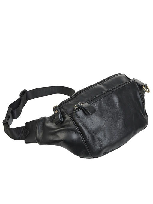 Мужская кожаная поясная сумка BUFFALO BAGS — изображение 6