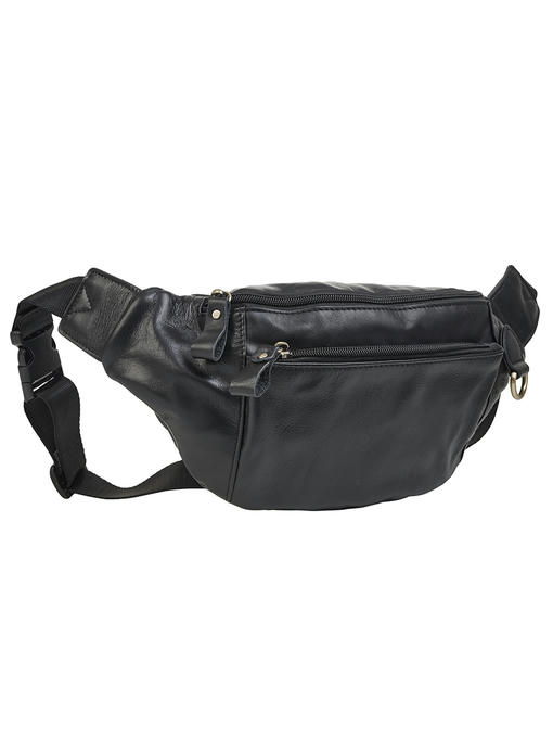 Мужская кожаная поясная сумка BUFFALO BAGS