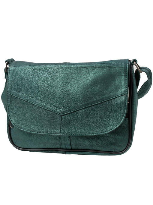 Женская кожаная мини-почтальонка TUNONA — изображение 2