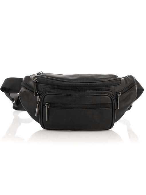Мужская кожаная поясная сумка BUFFALO BAGS