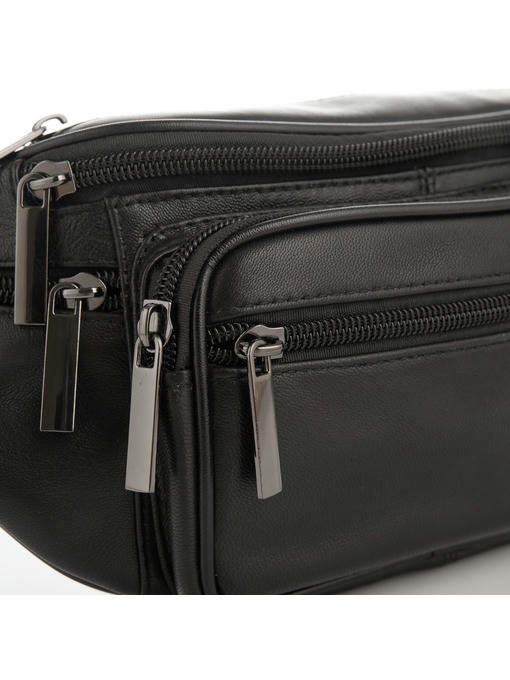 Мужская кожаная поясная сумка BUFFALO BAGS — изображение 5