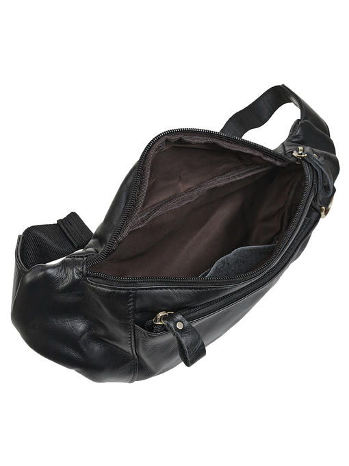 Мужская кожаная поясная сумка BUFFALO BAGS — изображение 2